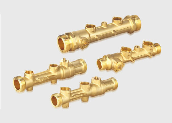 Heat Energy Sensor Water Meter Housing PN16 Heat Meter Brass Pipe