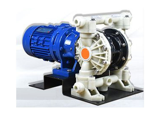 64.7 GPM Double Acting Diaphragm Pump , Compressed Air Diaphragm Pump PVDF