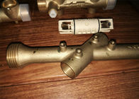 DN40 Brass Cnc Mill Parts 1.6Mpa IOT Ultrasonic Flow Meter Body