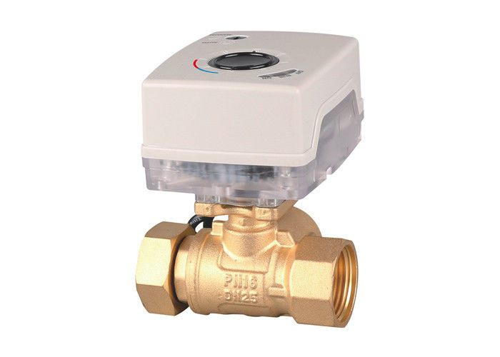 Hydronic Motor Operated Ball Valve , DC12V Zone Valve Thermostat